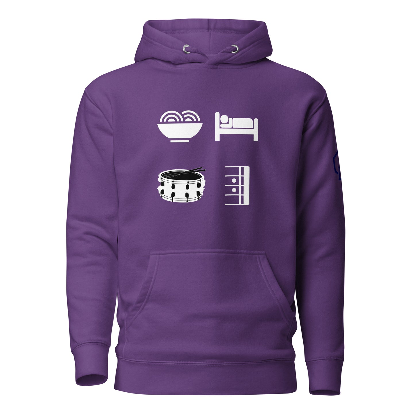 Eat, Sleep, Drum, Repeat Hoodie