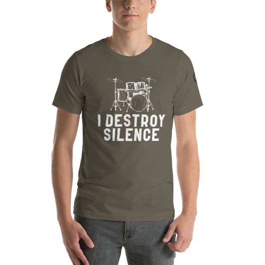 I Destroy Silence T-Shirt (Unisex)