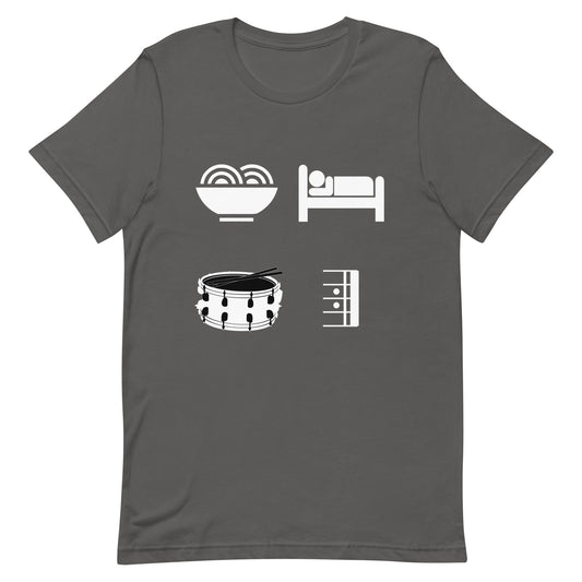 Eat, Sleep, Drum, Repeat T-Shirt (Unisex)