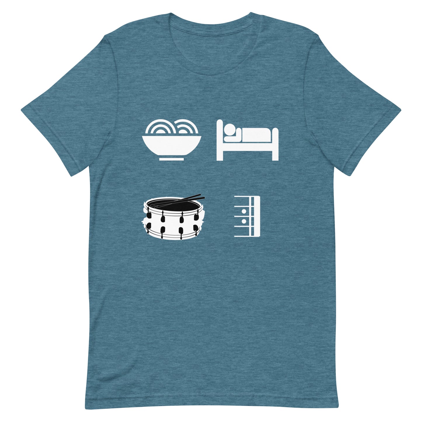 Eat, Sleep, Drum, Repeat T-Shirt (Unisex)