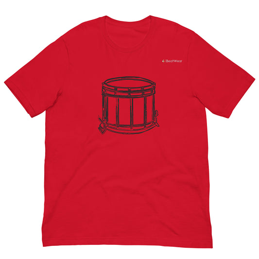 Marching Snare Drum T-Shirt (Unisex)