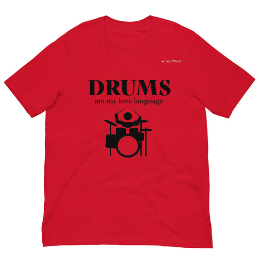 Drums Love Language T-Shirt
